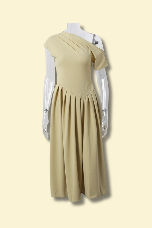 Mignonette pleated dress