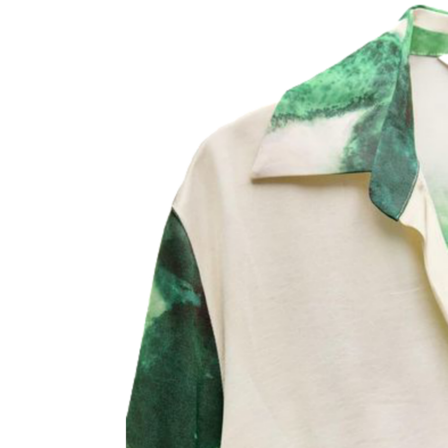 Porcelain verdant blouse