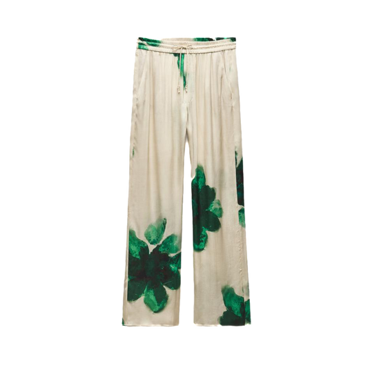 Porcelain verdant pants