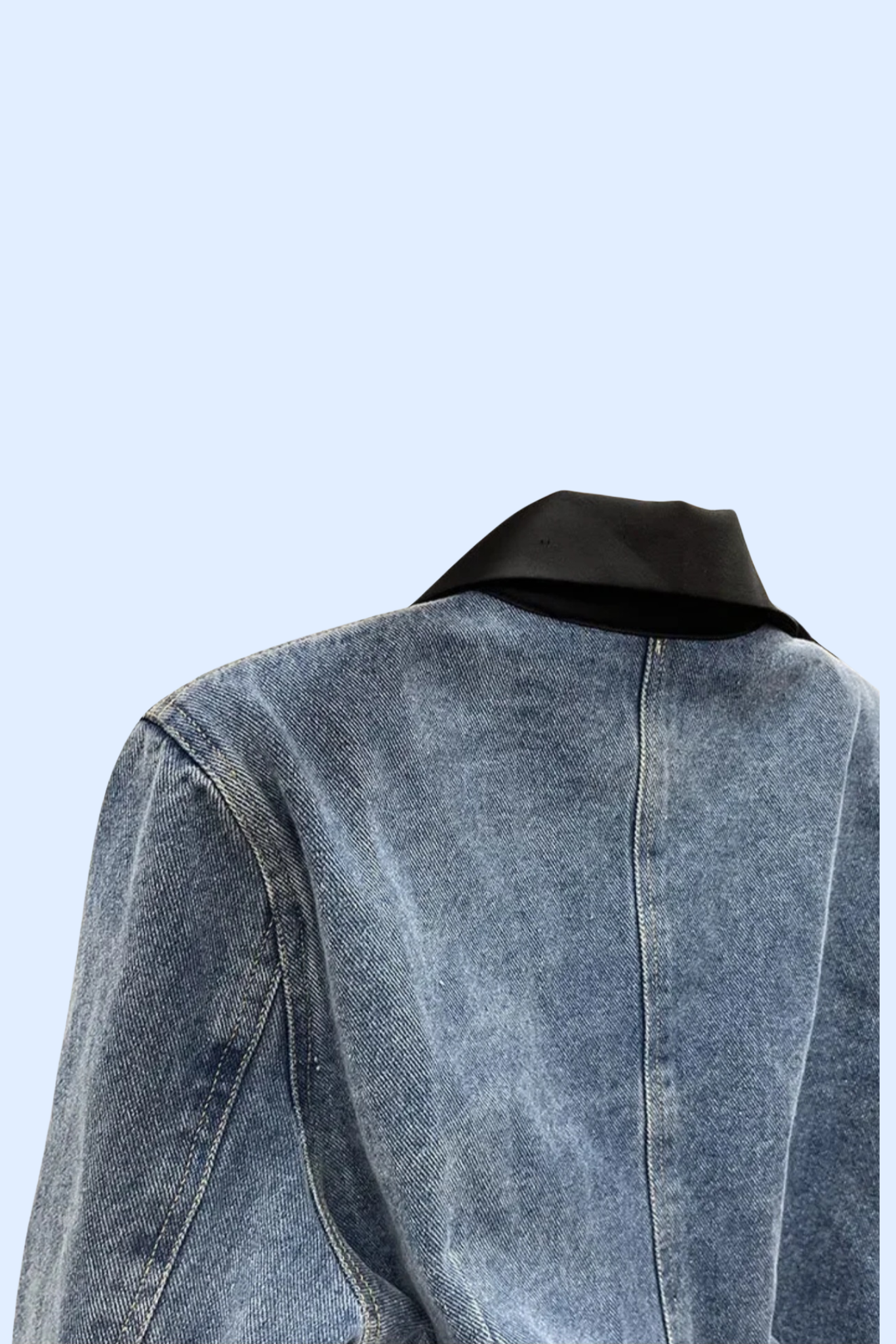 Lucia Cropped Denim Jacket